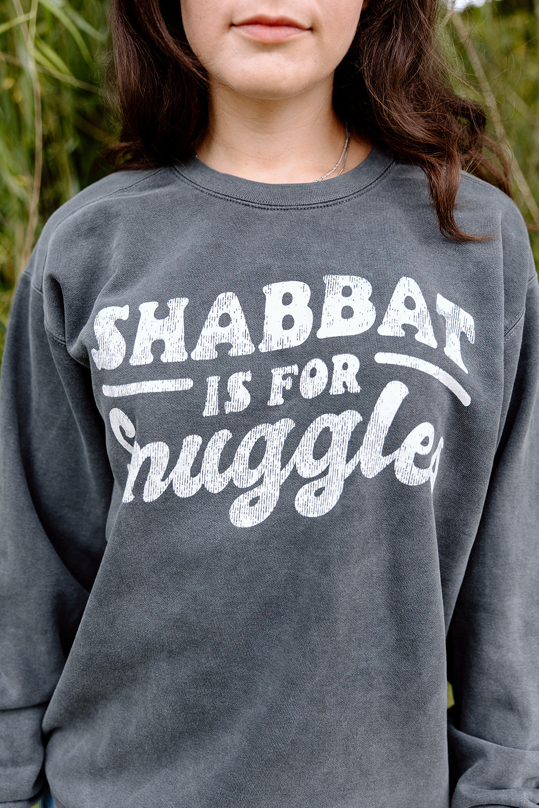 Shabbat is for Snuggles Adult Crewneck