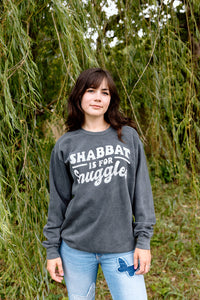 Shabbat is for Snuggles Adult Crewneck