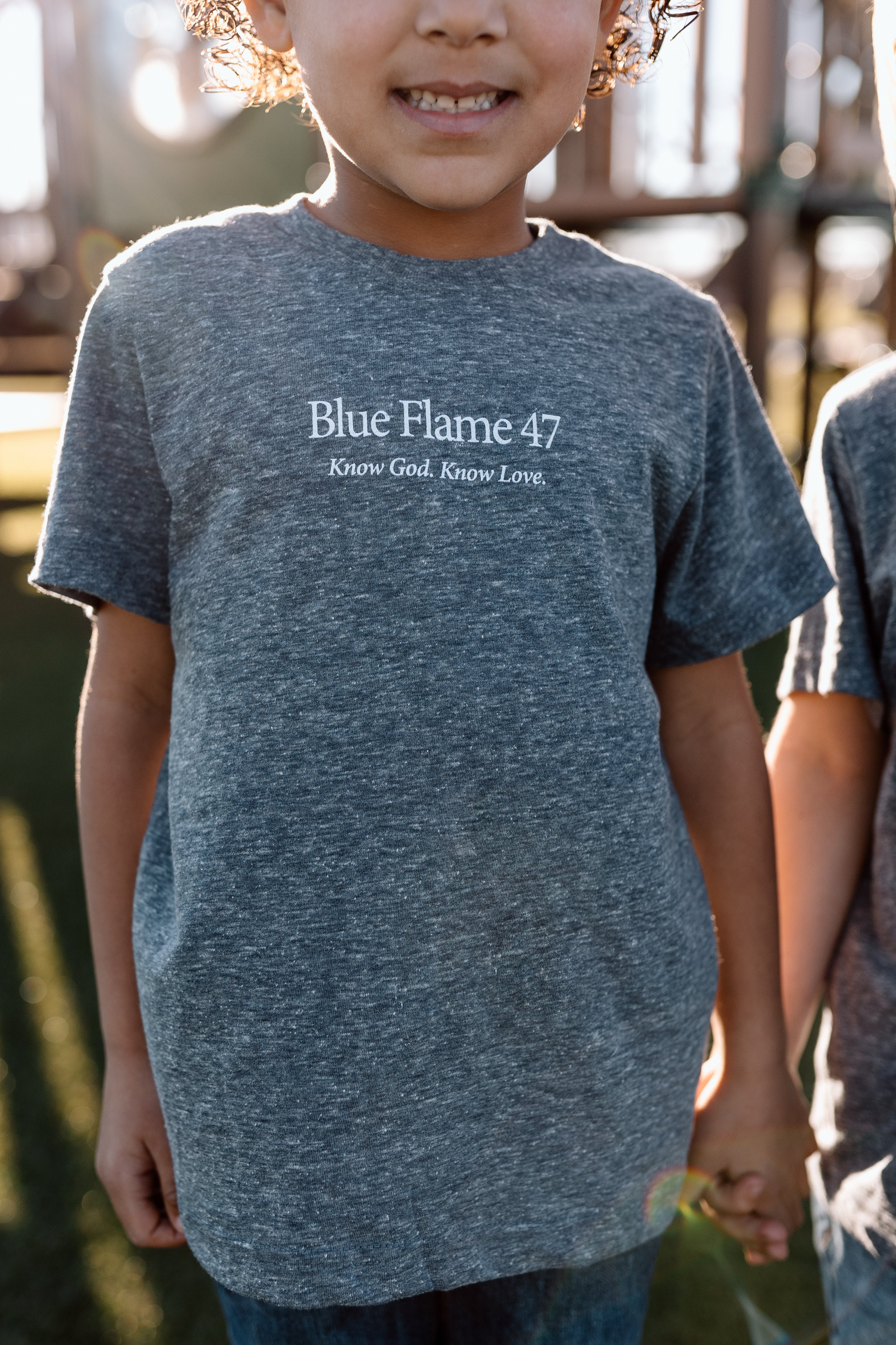 Blue Flame Kids Shirts